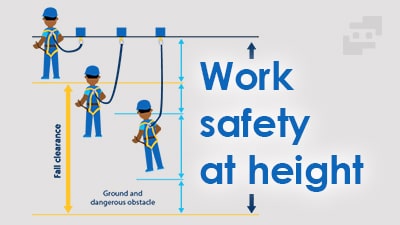 ایمنی کار در ارتفاع (معرفی مفاهیم، 3 تجهیز دسترسی و 3 تجهیز پیشگیری)