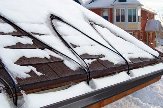 سیستم گرم کننده سقف در کاهش بار برف