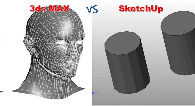 تفاوت اسکچاپ و تری دی مکس در تکنیک های مدل سازی