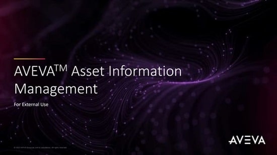 نرم افزار AVEVA Asset Information Management