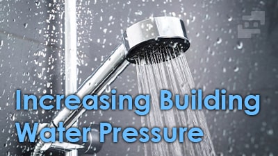 افزایش فشار آب ساختمان