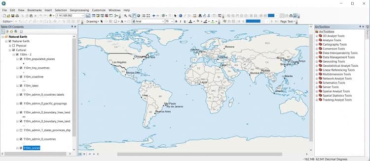 مزایای استفاده از ArcMap