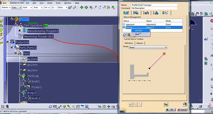 Profile finishing