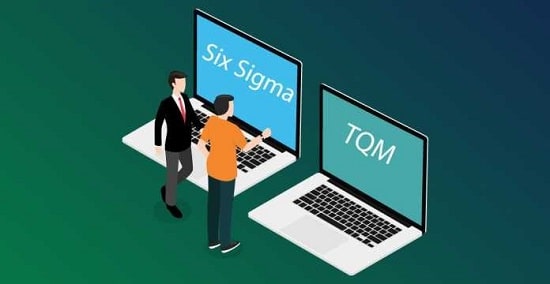 مقایسه TQM و شش سیگما از منظر تفاوت‌ها