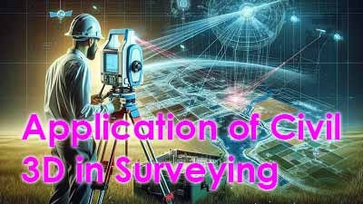 کاربرد سیویل تری دی در نقشه برداری