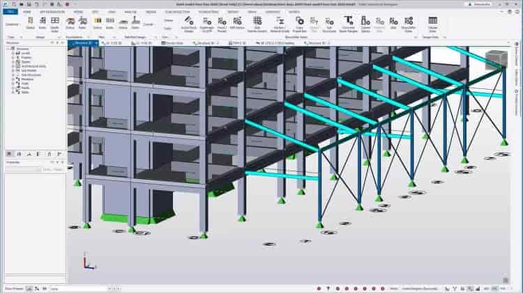 آشنایی با نرم‌ افزار Tekla Structural Designer