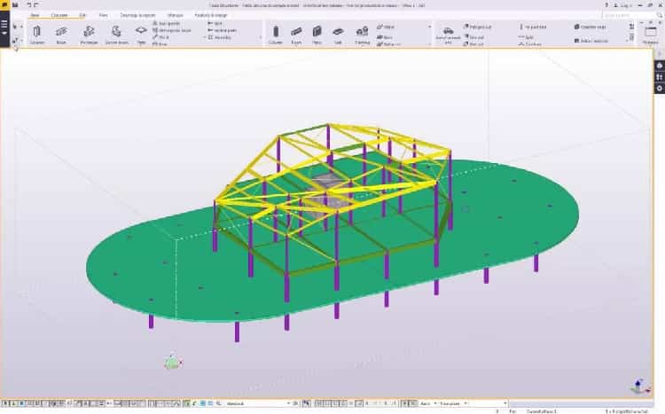 بارگذاری و تعریف انواع بارها در Tekla Structural Designer