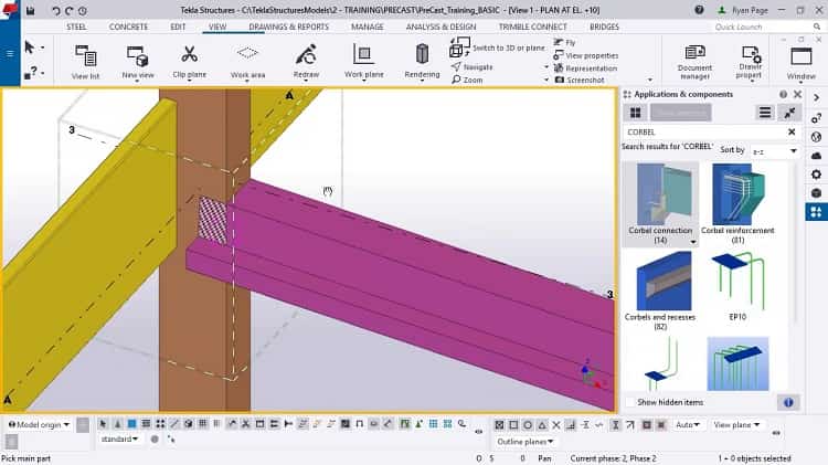 تعریف مصالح و ویژگی آن‌ها در Tekla Structural Designer