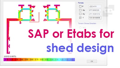SAP یا Etabs برای طراحی سوله