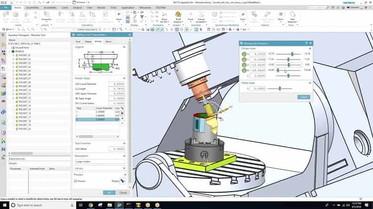 مشکلات مربوط به نرم‌ افزار از موارد اشتباه در ماشینکاری با NX