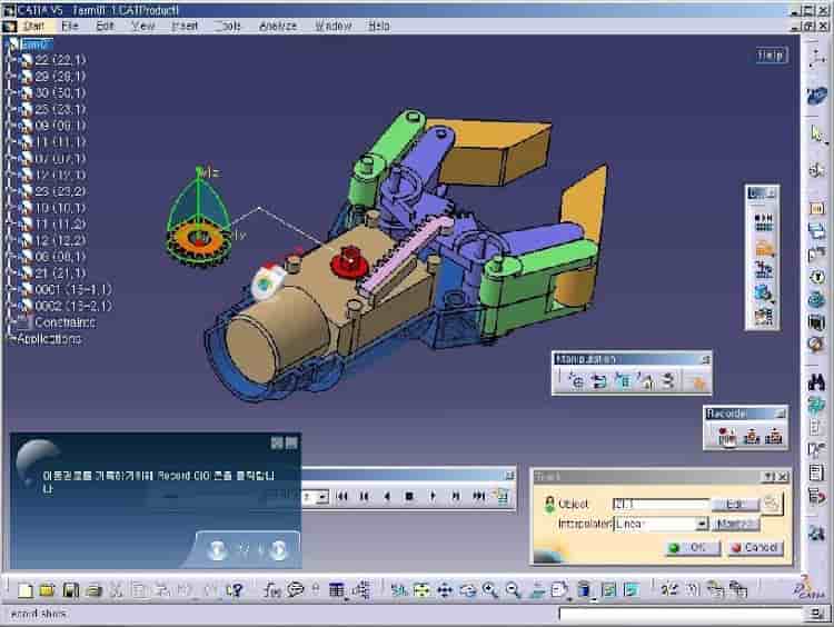 DMU Navigator زیر مجموعه محیط DMU کتیا