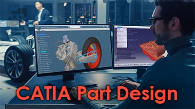 محیط Part Design کتیا