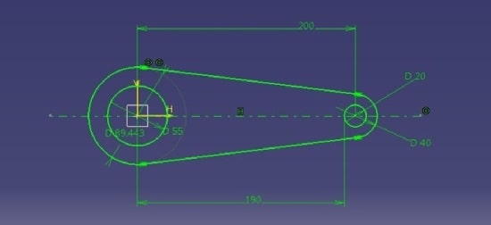 محیط Sketcher کتیا