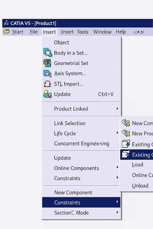 وارد کردن قطعات به مونتاژ