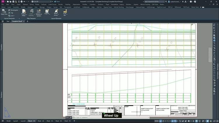 ایجاد پروفیل طولی (Profile) مسیر ریلی