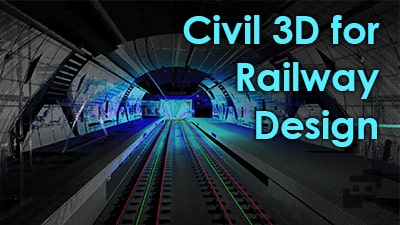 خطوط ریلی با Civil 3D