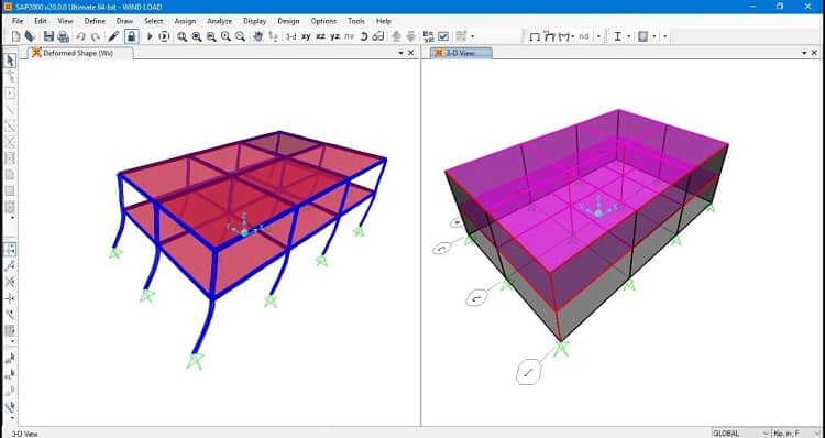نکات و ملاحظات در رابطه با تحلیل بار باد در SAP